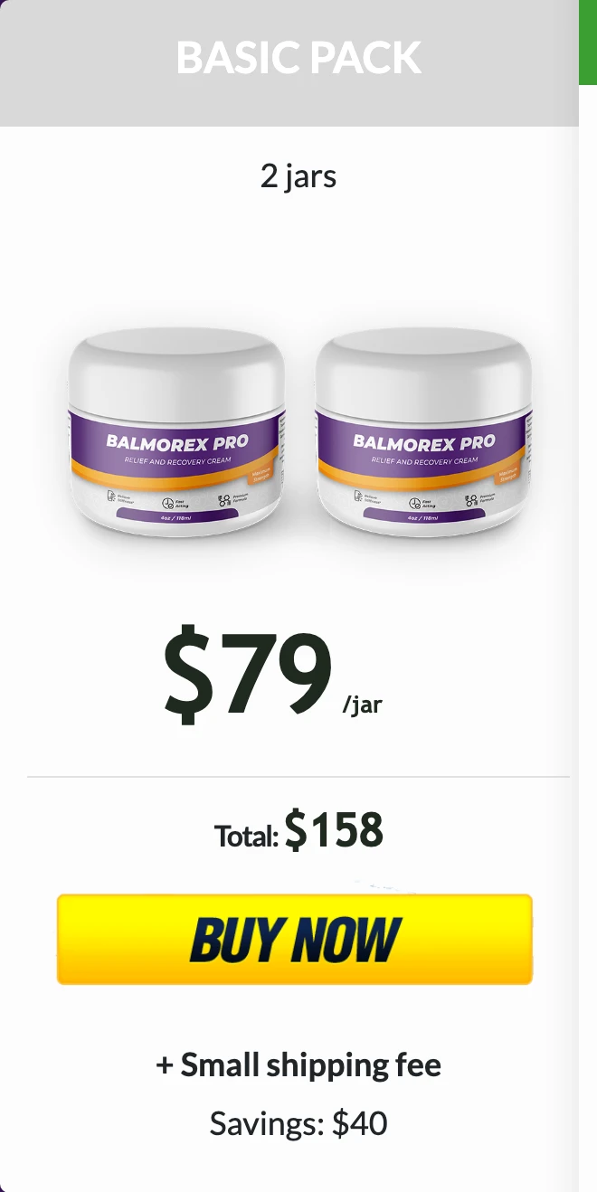 Balmorex Pro 2 bottles