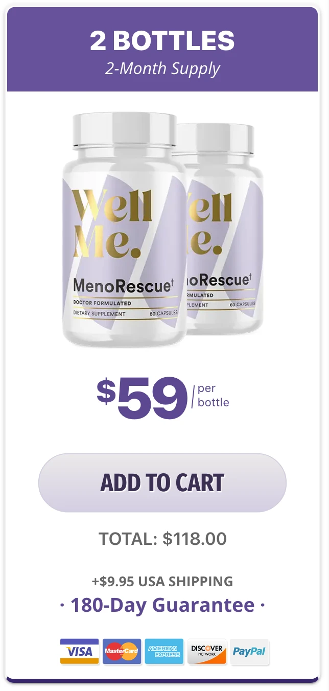 MenoRescue 2 bottles